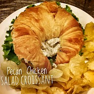 Pecan Chick Sald Croissant